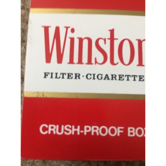 Vintage Twenty Class A Winston Filter Cigarette Box Radio Collectors Item - Picture 8 of 9